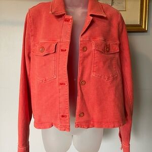 Anthropologie Coral Jacket